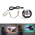 USB LED DC5V SMD3528 RGB LED Flexible LED 3keys Mini Remote 50CM 1M 2M 3M 4M 5M TV Background Lighting